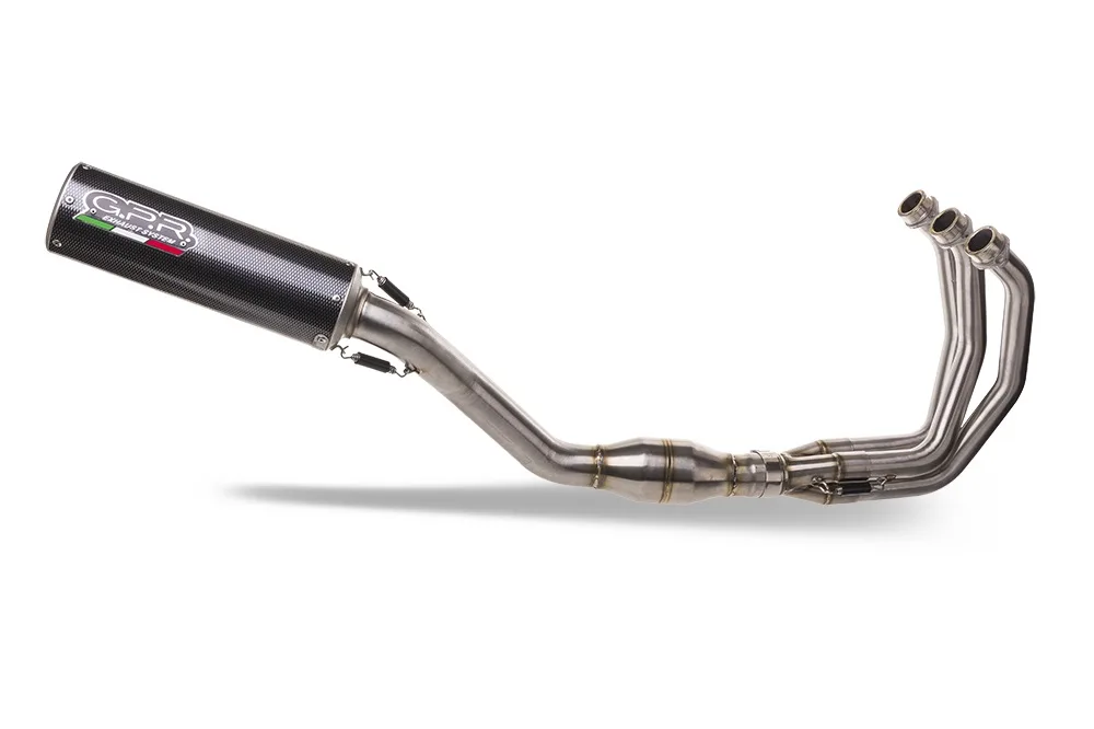 Escape GPR Yamaha XSR900 2022-2024 M3 Poppy homologado full system exhaust and catalyst