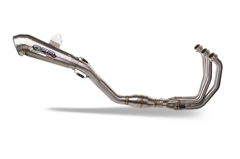 Escape GPR Yamaha XSR900 2022-2024 Powercone Evo homologado full system exhaust and catalyst