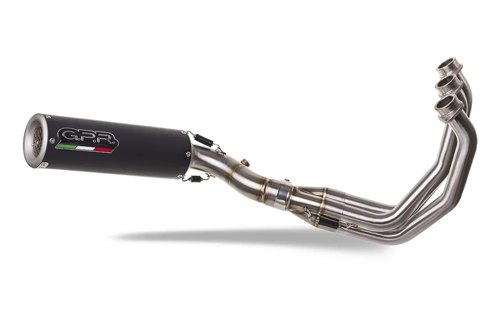 Escape GPR Yamaha XSR900 2022-2024 M3 Black Titanium Racing full system exhaust