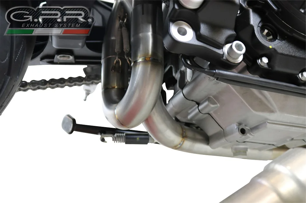 Escape GPR  Aprilia Shiver 900 2017-2020  Decatalizzatore  Decat pipe