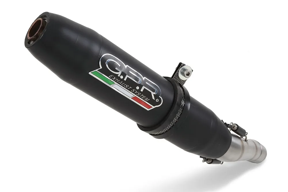 Escape GPR  Zontes Zt 310 2018-2020  Deeptone Nero  homologado full system exhaust   and catalyst