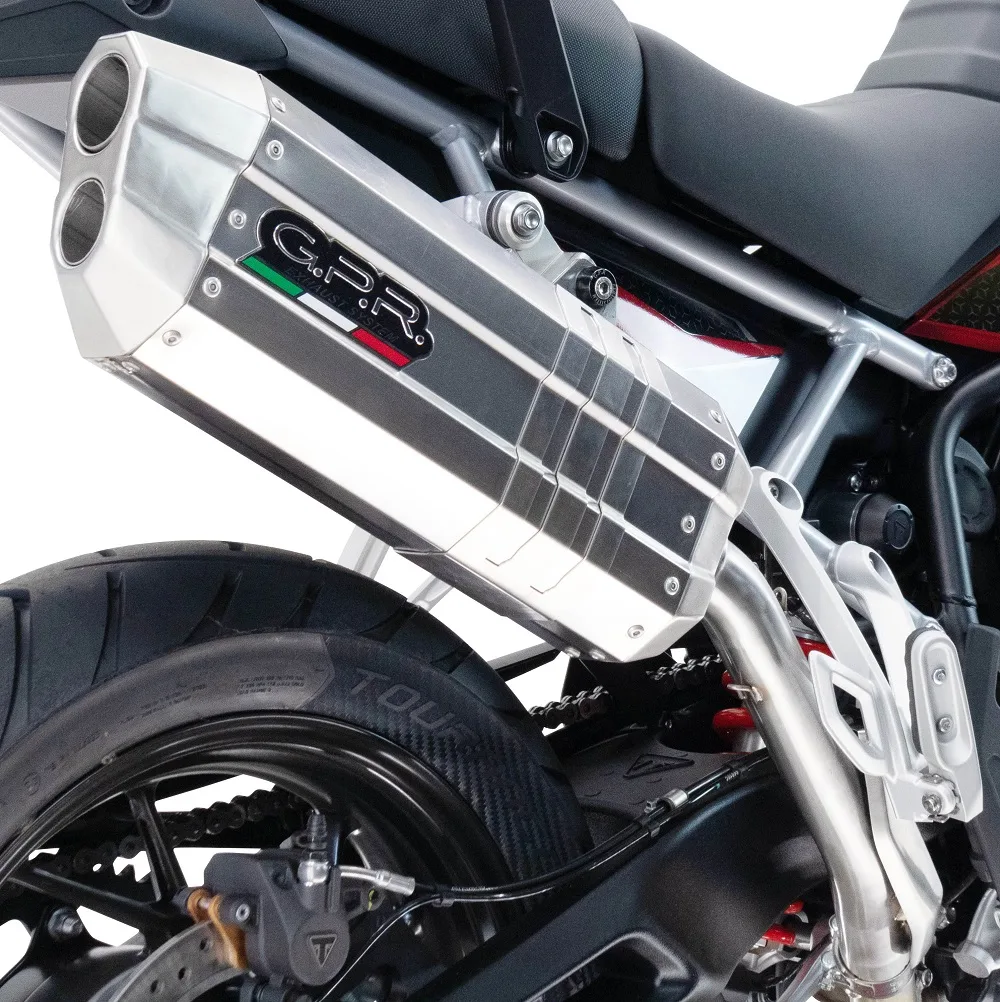 Escape GPR Aprilia Caponord 1200 2013-2016 Hyper Sonic Inox homologado slip-on