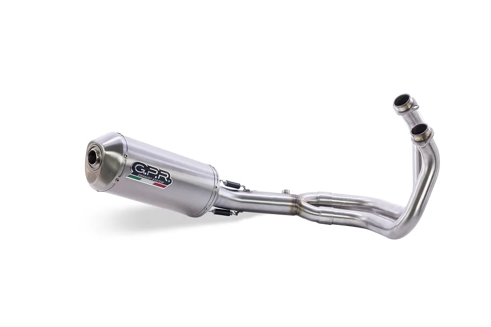 Escape GPR  Yamaha Xsr 700 2017-2020  Satinox   homologado full system exhaust   and catalyst