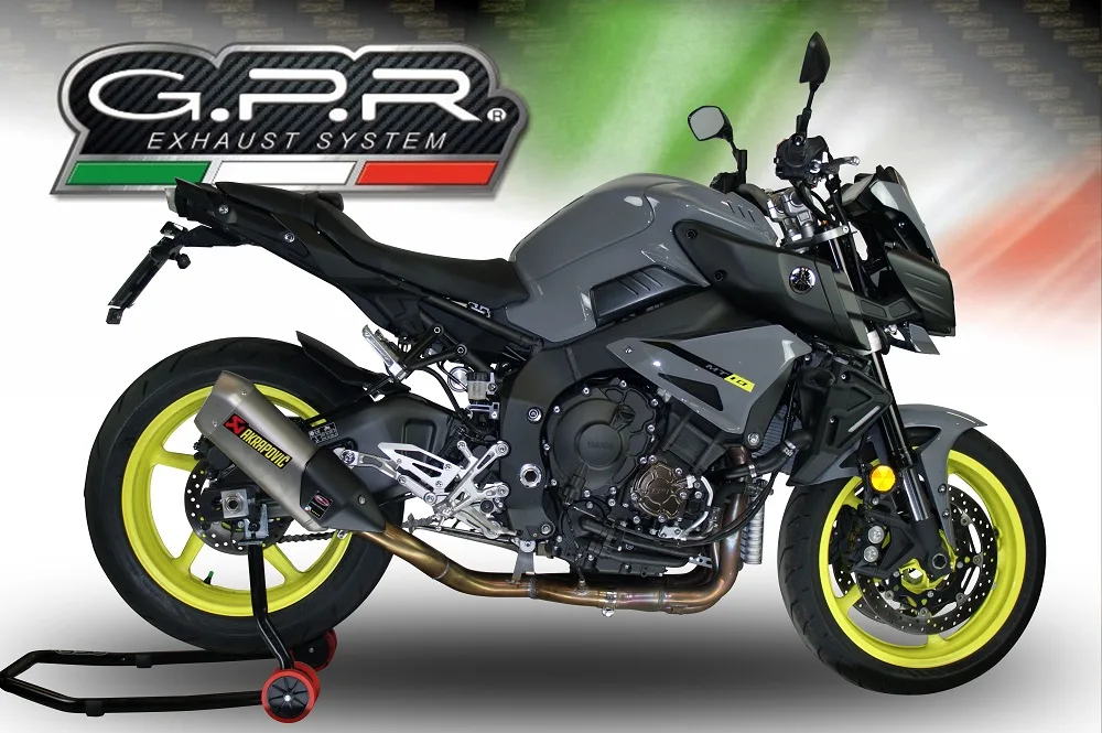 Escape GPR  Yamaha Mt-10 2016-2024  Decatalizzatore  Decat pipe