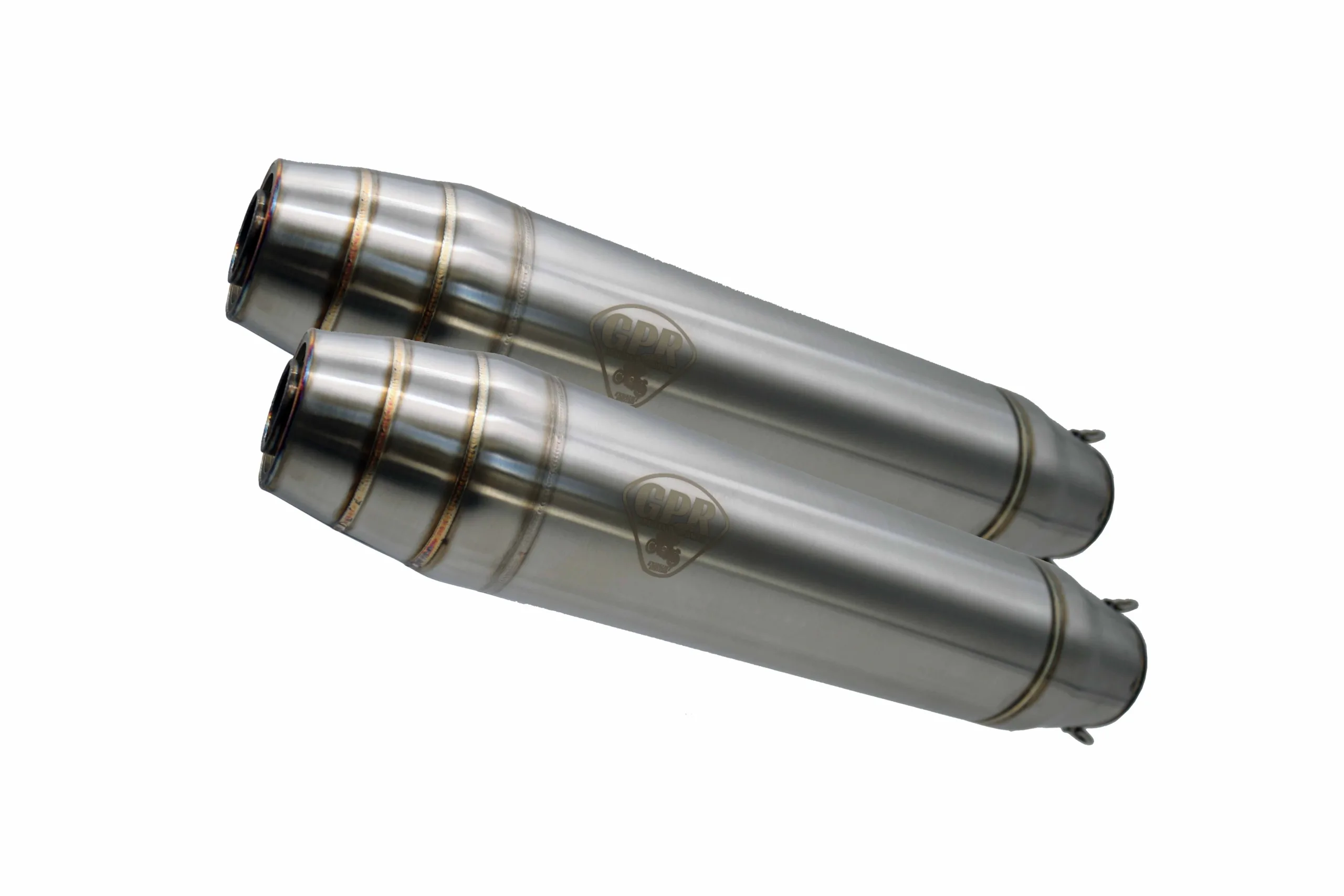 Escape GPR Yamaha Xj 600 Diversion 1984-1991 Deeptone Inox Cafè Racer Dual universal homologado silencer kit out link pipes