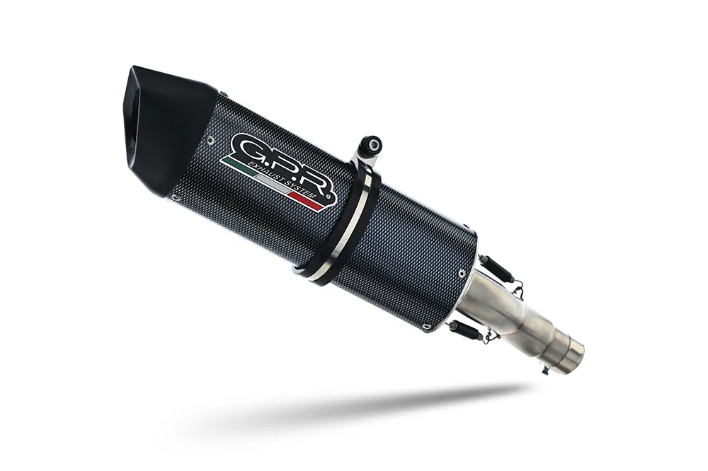 Escape GPR  Yamaha Yzf R6 2017-2025  Furore Poppy  Racing slip-on exhaust including link pipe