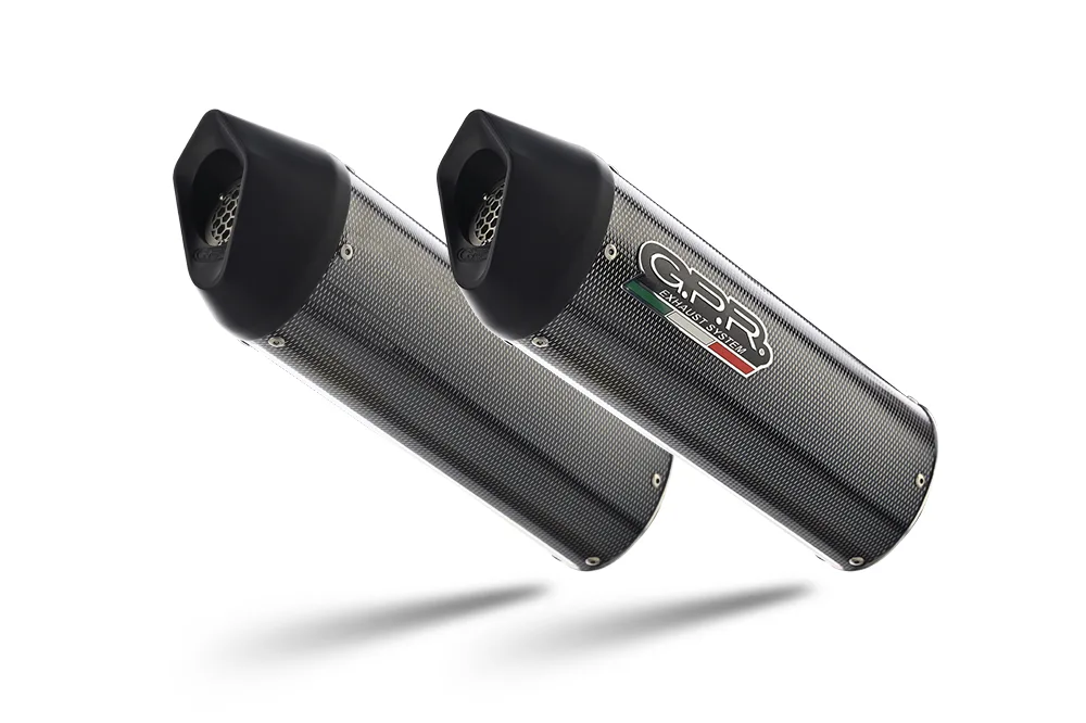 Escape GPR  Bmw K 1600 Gt 2017-2021  Furore Evo4 Poppy  Dual homologado slip-on exhaust s and link pipes