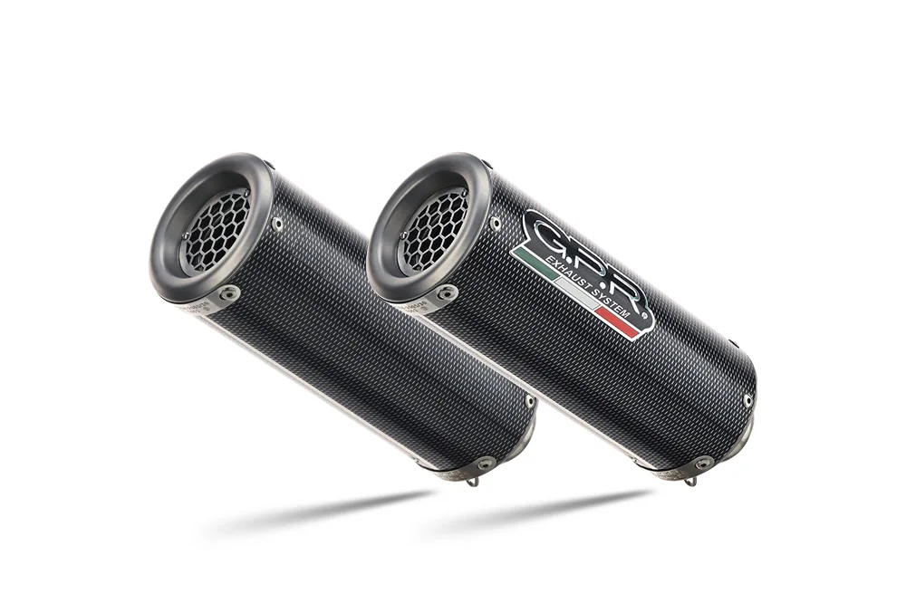 Escape GPR  Yamaha Fz6 600-Fazer S1-S2  2004-2013  M3 Poppy   Dual homologado slip-on exhaust s and link pipes