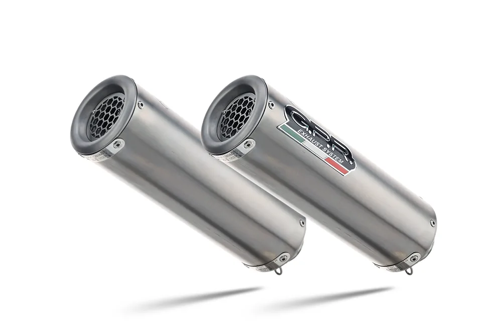Escape GPR  Aprilia Rsv 1000 R Factory 2006-2010  M3 Titanium Natural  Dual homologado slip-on exhaust s and link pipes