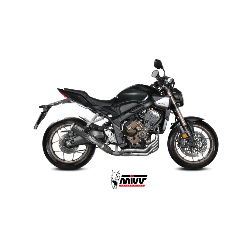 Mivv Escape Completo 4x2x1 MK3 carbono Honda CB 650 R 2024-26