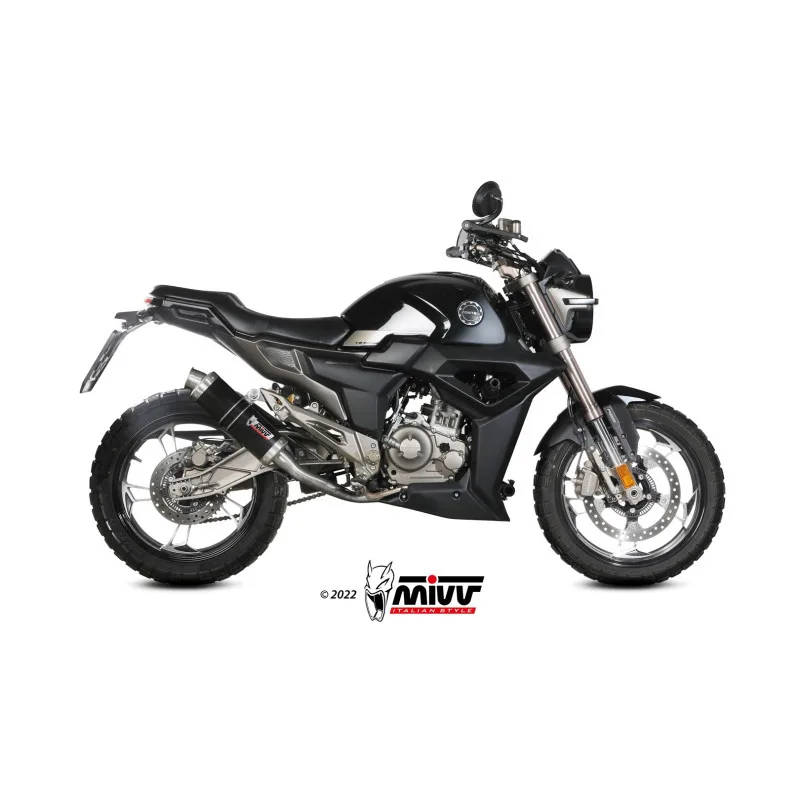 Mivv Full system 1x1 GP Black Zontes ZT 125 G1 / U 2021-24