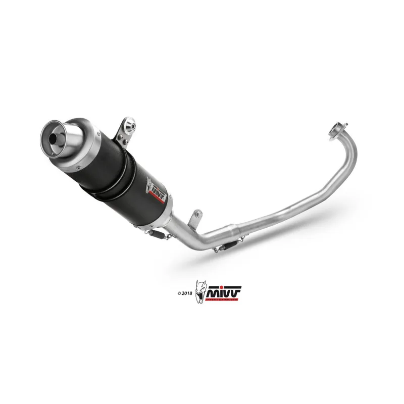 Mivv Full system 1x1 GP carbon Yamaha MT-125 2015-19 / YZF R125 2014-18
