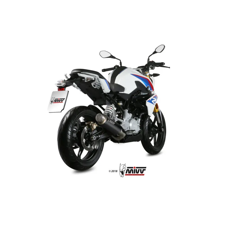 Mivv Full system 1x1 GP Pro Black BMW G 310 R 2018-24 - Imagen 2