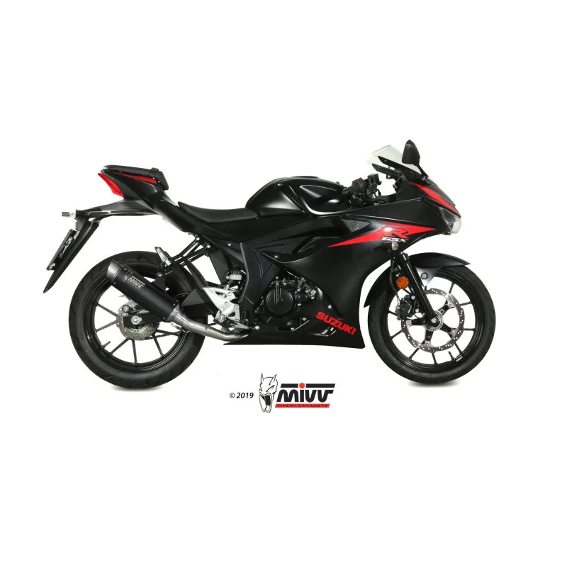 Mivv Full system 1x1 GP Pro black Suzuki GSX-R 125 / GSX-S 125 2017-20