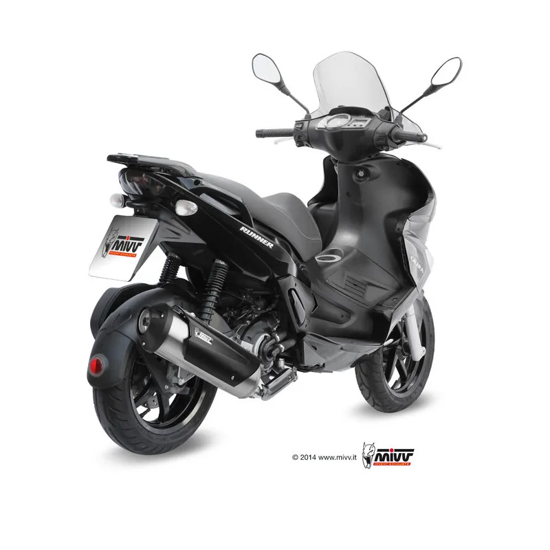 Mivv Full system 1x1 Urban St. Steel Aprilia SR MAX 300 / Gilera Runner 200/250 - Nexus 250/300
