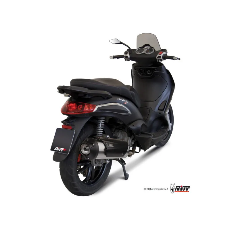 Mivv Full system 1x1 Urban St. Steel Piaggio Beverly 250 / Beverly Tourer 250/300