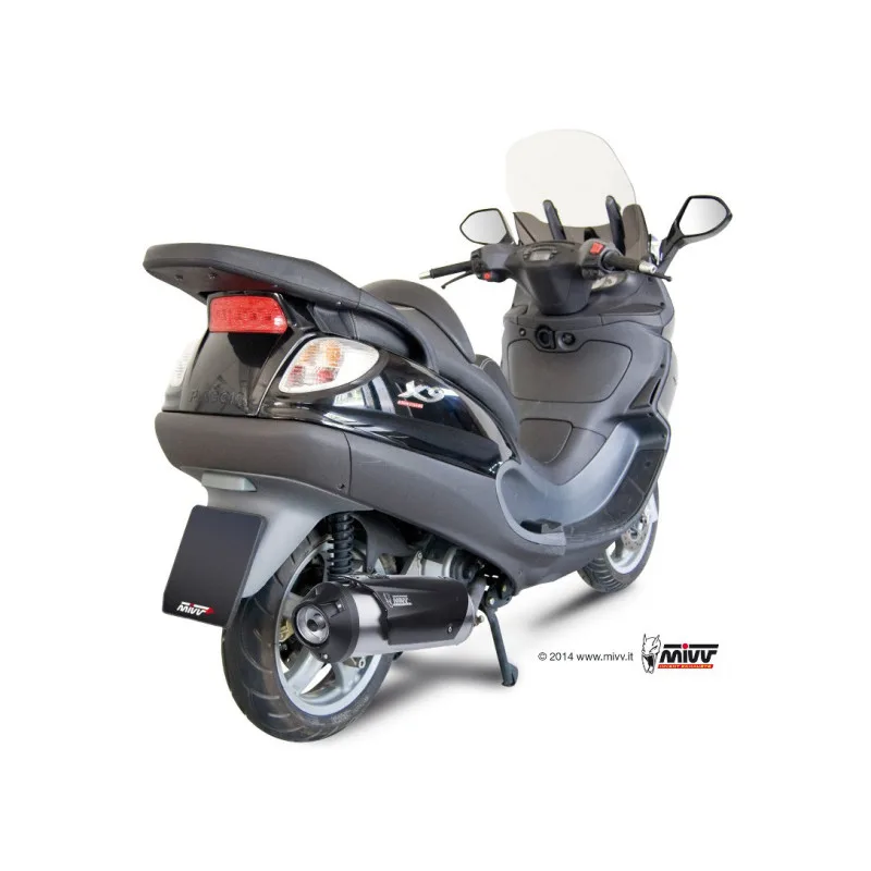 Mivv Full system 1x1 Urban St. Steel Piaggio MP3 125 / X7 125 / X8 125 / X-EVO 125 / X8 200 / X9 200