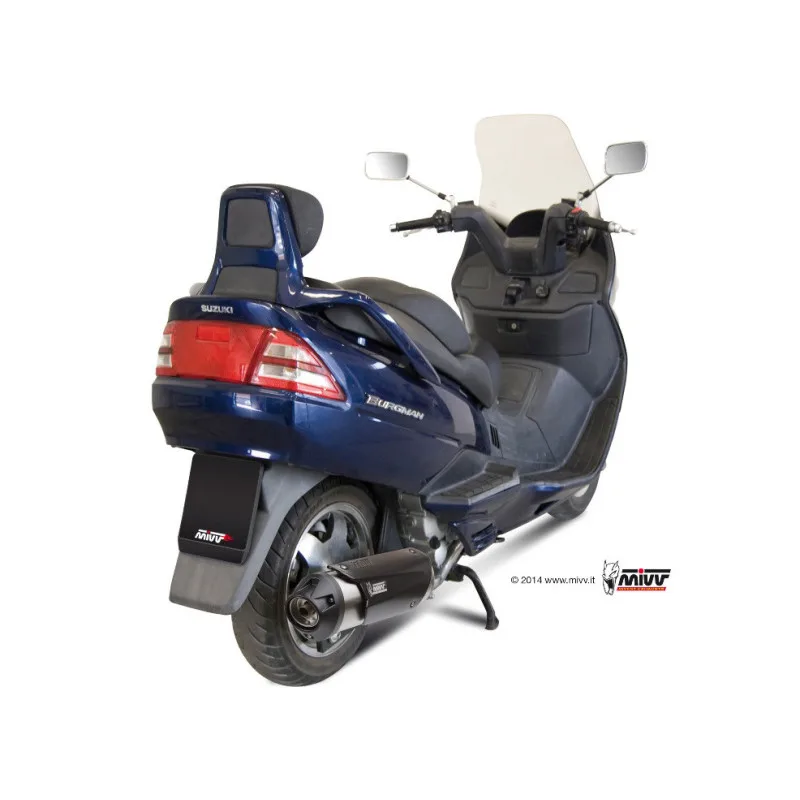Mivv Full system 1x1 Urban St. Steel Suzuki Burgman 250 / Burgman 400 1998-02
