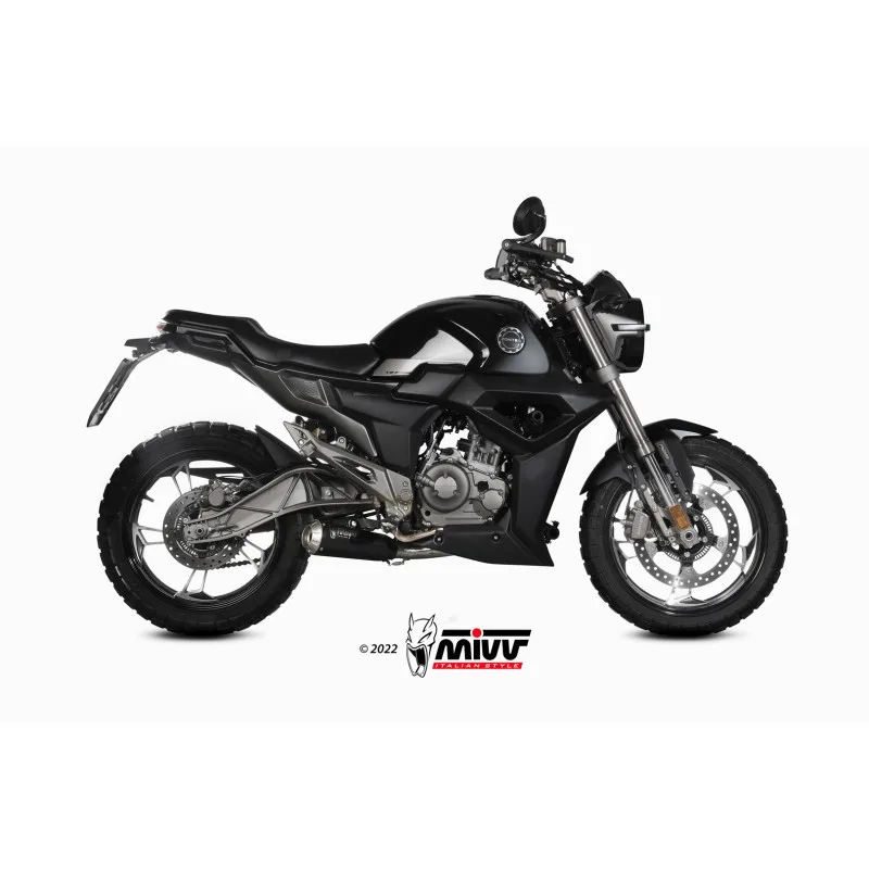 Mivv Full system 1x1 X-M1 Black Zontes ZT 125 G1 / U 2021-24