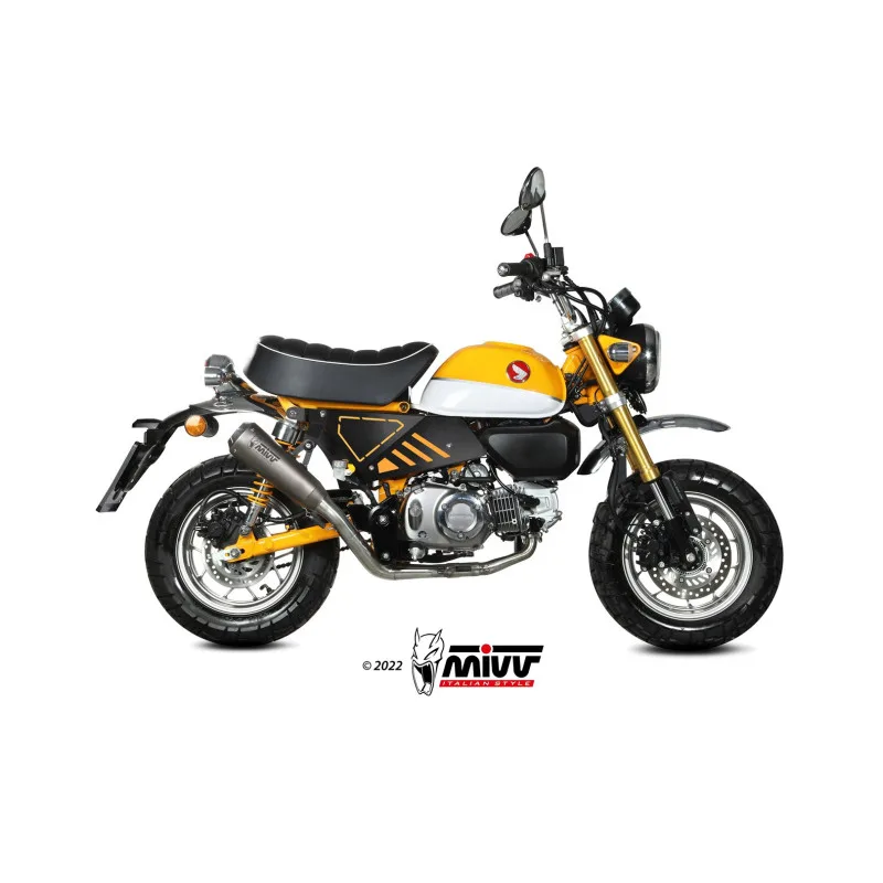 Mivv Full system 1x1 X-M1 Titanium Honda Monkey 2018-25