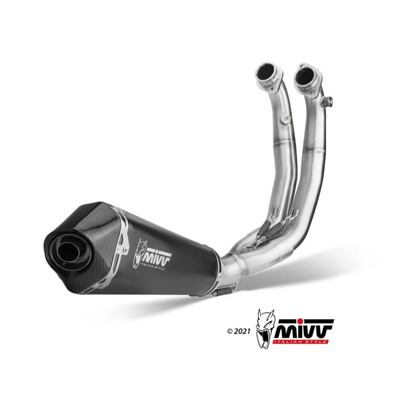 Mivv Full system 2x1 Delta Race Black Aprilia RS 660 / Tuono 660 2020-25