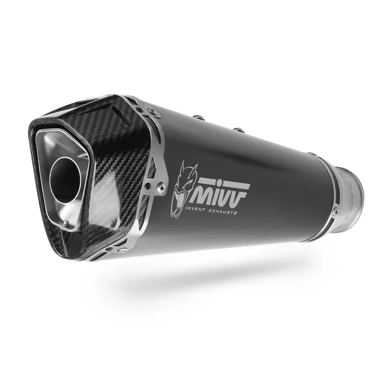 Mivv Escape Completo 2x1 DELTA RACE BLACK KAWASAKI Versys 650 2024-26