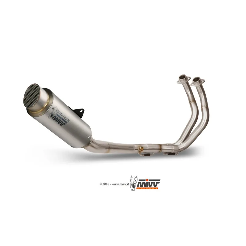 Mivv Full system 2x1 GP Pro Titan Yamaha MT-07 / FZ-07 2021-24