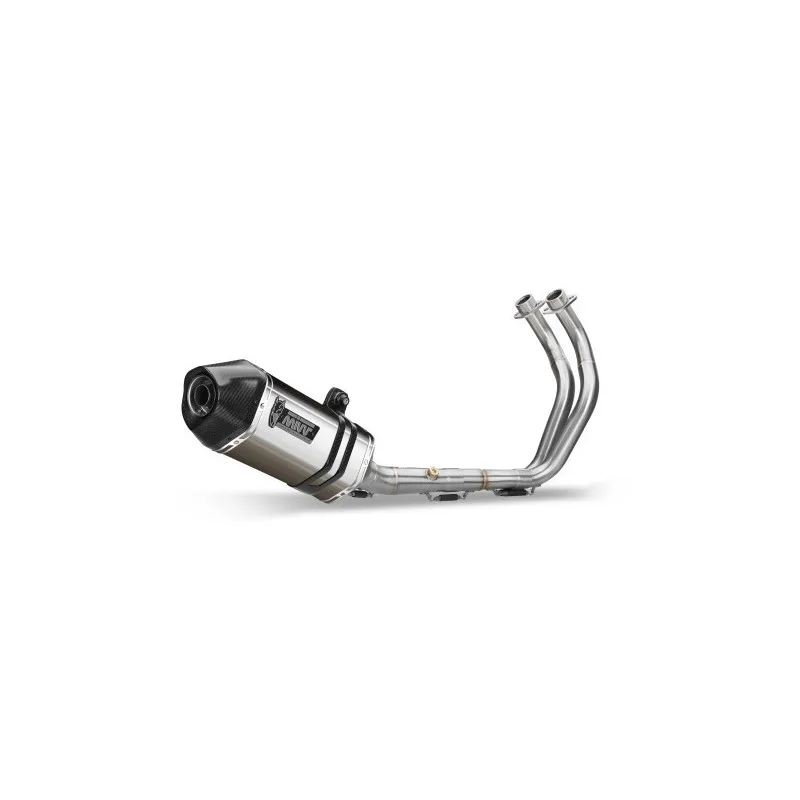 Mivv Full system 2x1 Speed edge St. Steel con tapa carbono Yamaha Tracer 700 / GT / Tracer 7 16-24