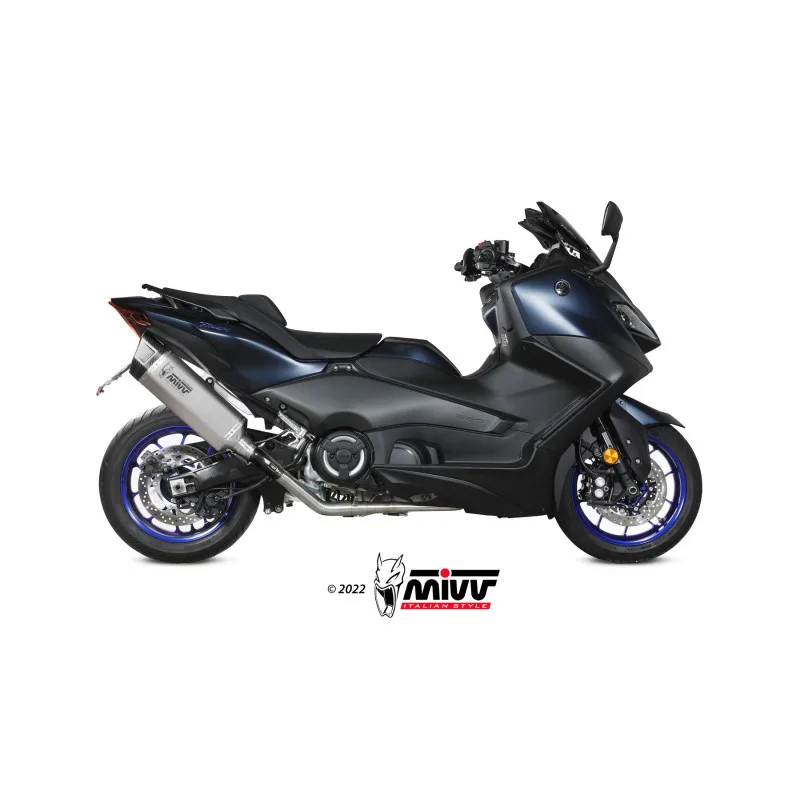 Mivv Full system 2x1 SR-1 Titanium Yamaha T-MAX 560 2022-24