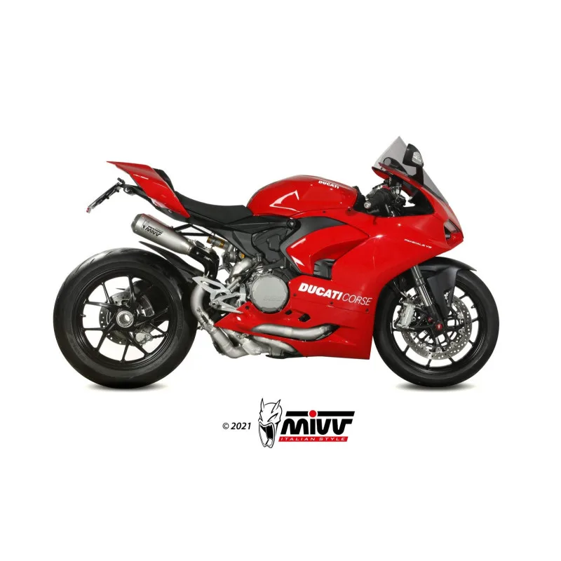 Mivv Full system 2x2 X-M1 Titan Ducati Panigale V2 2020-24 - Imagen 2