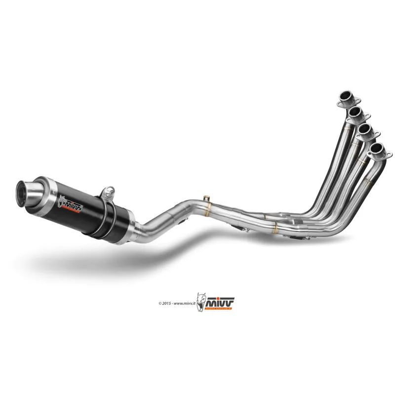 Mivv Full system 4x2x1 GP black Honda CB 650 F 2014-18