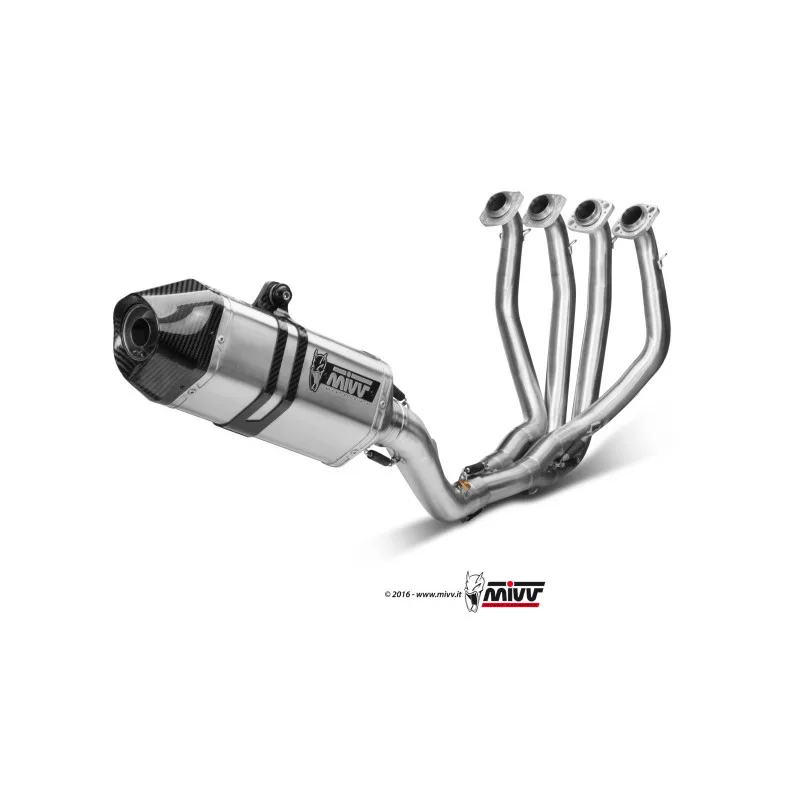 Mivv Full system 4x2x1 Speed edge Full titanium Kawasaki ZX-6 R 2009-16