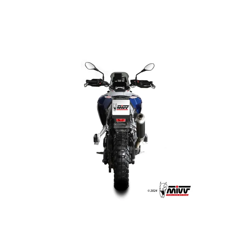 Mivv Slip-On Dakar Black BMW F 900 GS 2024-26 - Imagen 4