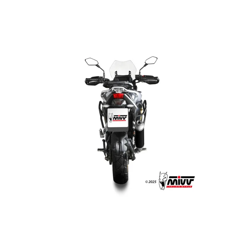 Mivv Slip-On Dakar Black Kove 510X 2024-25 - Imagen 4