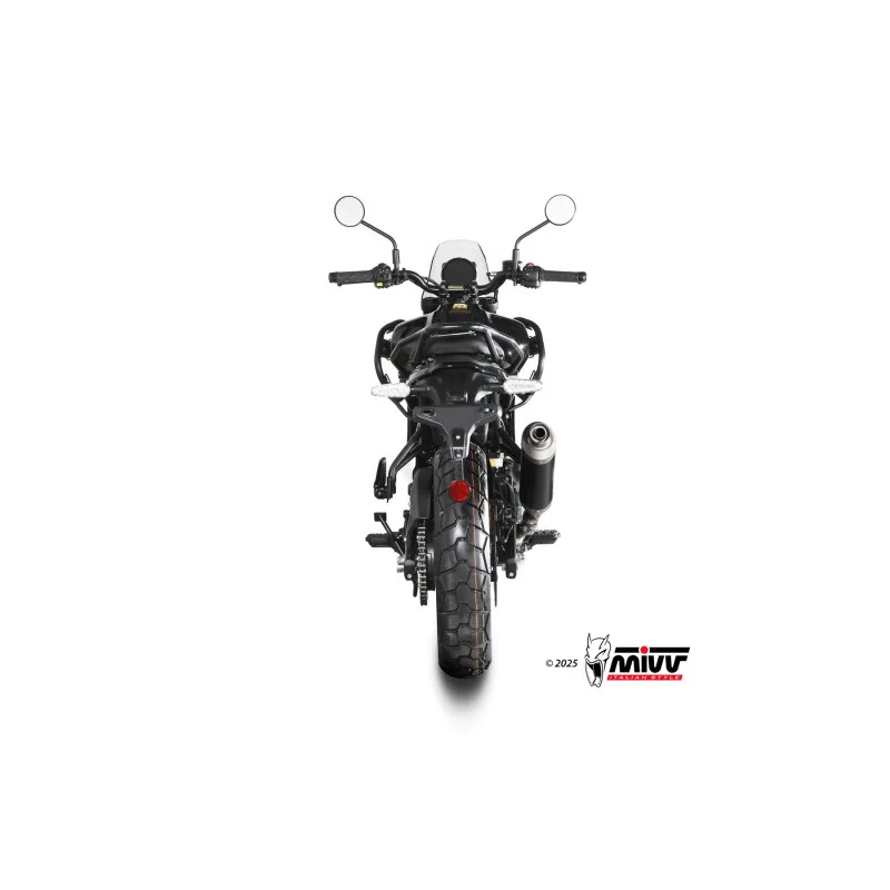 Mivv Slip-On Dakar Black Royal Enfield Himalayan 2024 - Imagen 4