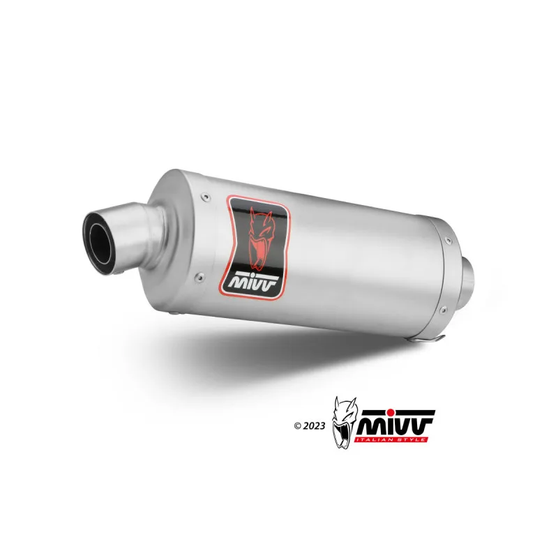 Mivv Slip-On DAKAR St. Steel Moto MORINI X-CAPE 2021-24