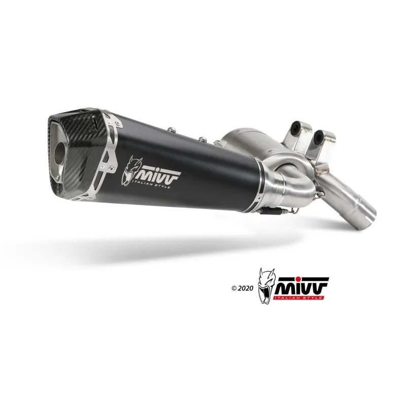 Mivv Slip-On Delta Race Black BMW F 900 XR 2020-26