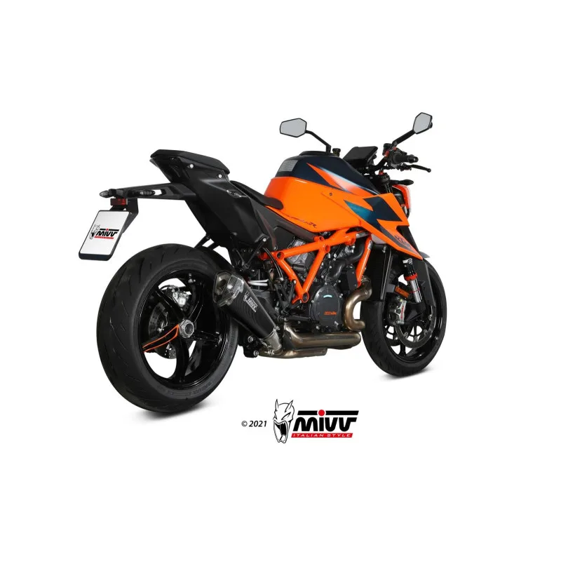 Mivv Slip-On Delta Race carbono KTM 1290 Superduke 2020-23 - Imagen 3