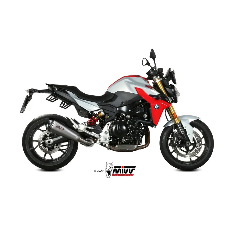 Mivv Slip-On Delta Race St. Steel BMW F 900 R 2020-26 - Imagen 2