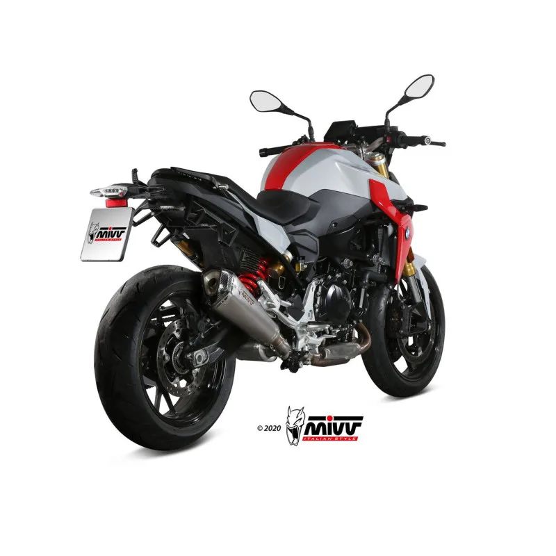 Mivv Slip-On Delta Race St. Steel BMW F 900 R 2020-26 - Imagen 3