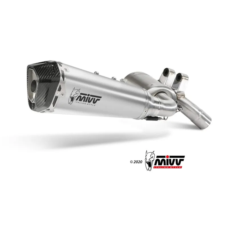 Mivv Slip-On Delta Race St. Steel BMW F 900 XR 2020-26