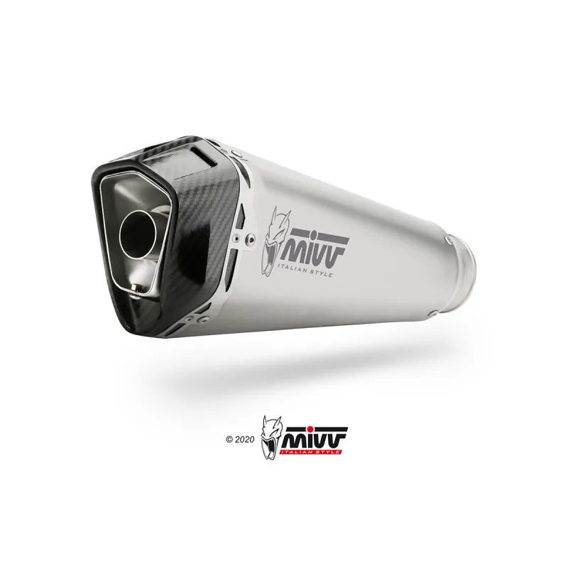 Mivv Slip-On Delta Race St. Steel Honda CB 500 X 2021-25