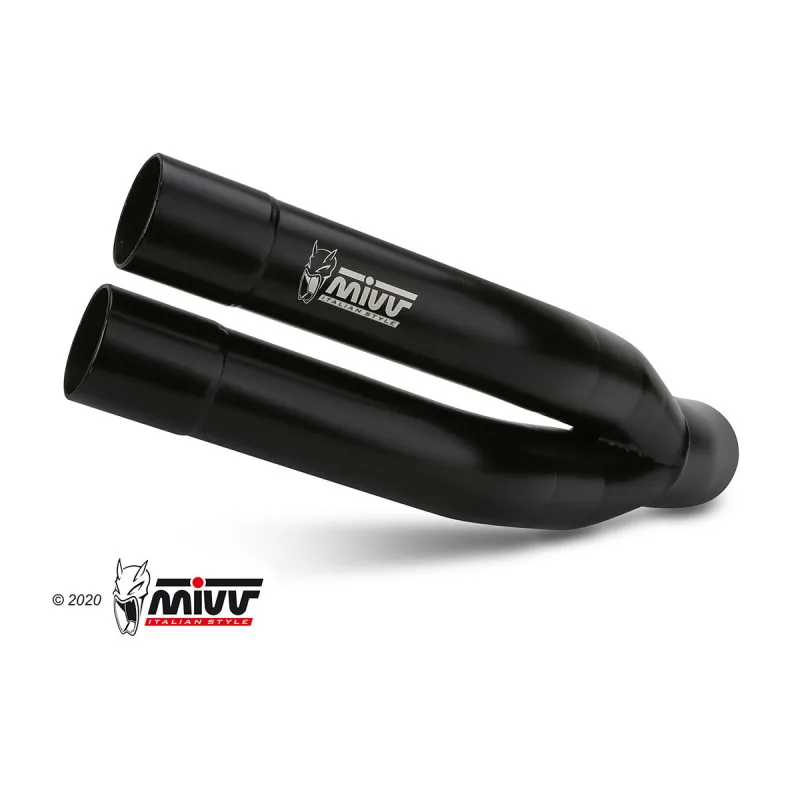 Mivv Slip-On Double Gun black Yamaha XJ6 / XJ6 Diversion 2009-16