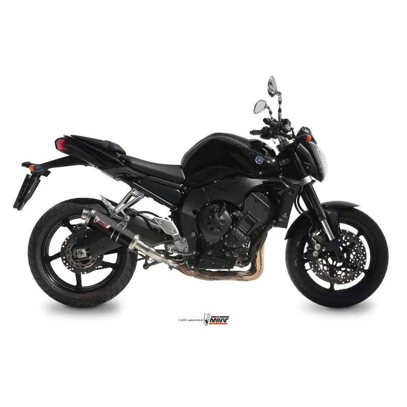 Mivv Slip-On GP black Yamaha FZ1 / FZ1 Fazer 2006-16 - Imagen 2