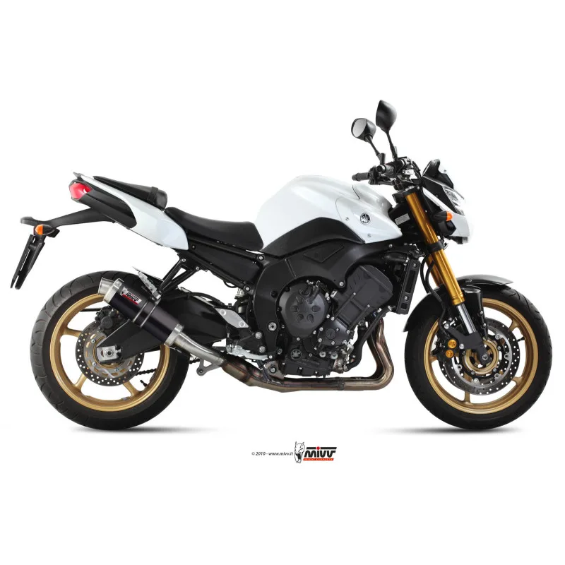 Mivv Slip-On GP black Yamaha FZ8 / Fazer 8 2010-16 - Imagen 2