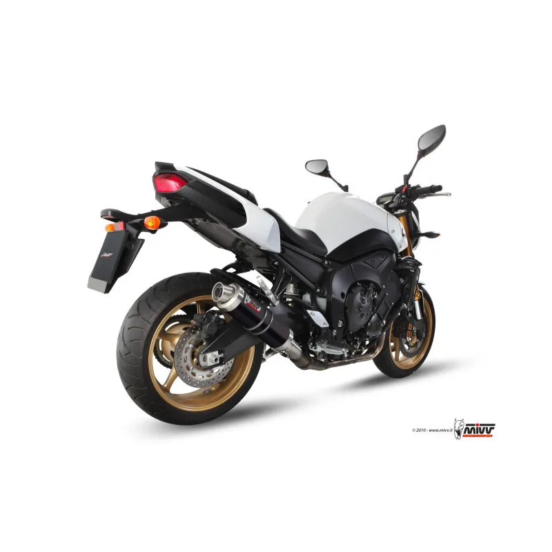 Mivv Slip-On GP black Yamaha FZ8 / Fazer 8 2010-16 - Imagen 3
