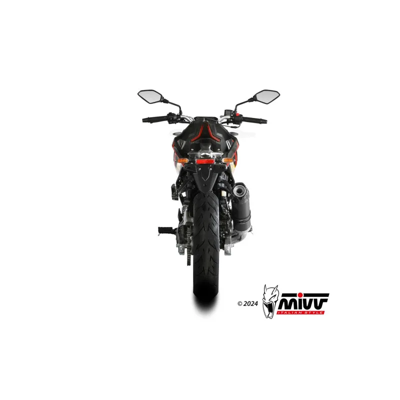 Mivv Slip-On GP carbon con tapa carbono Voge Brivido 125 R 2023-24 - Imagen 3