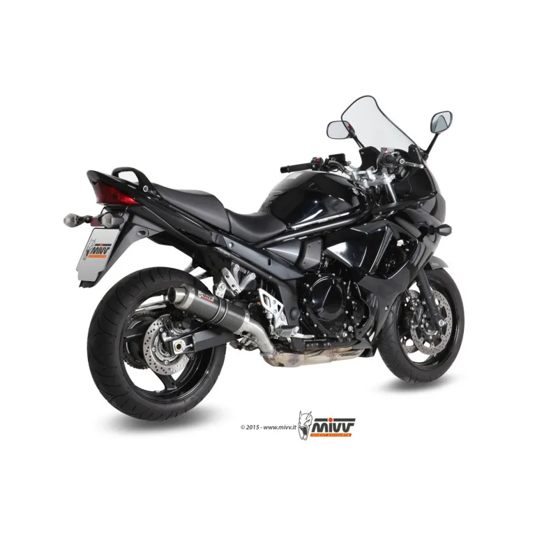 Mivv Slip-On GP carbon Suzuki GSF 1250 Bandit 2007-16 / GSX 1250 FA 2009-16 - Imagen 3