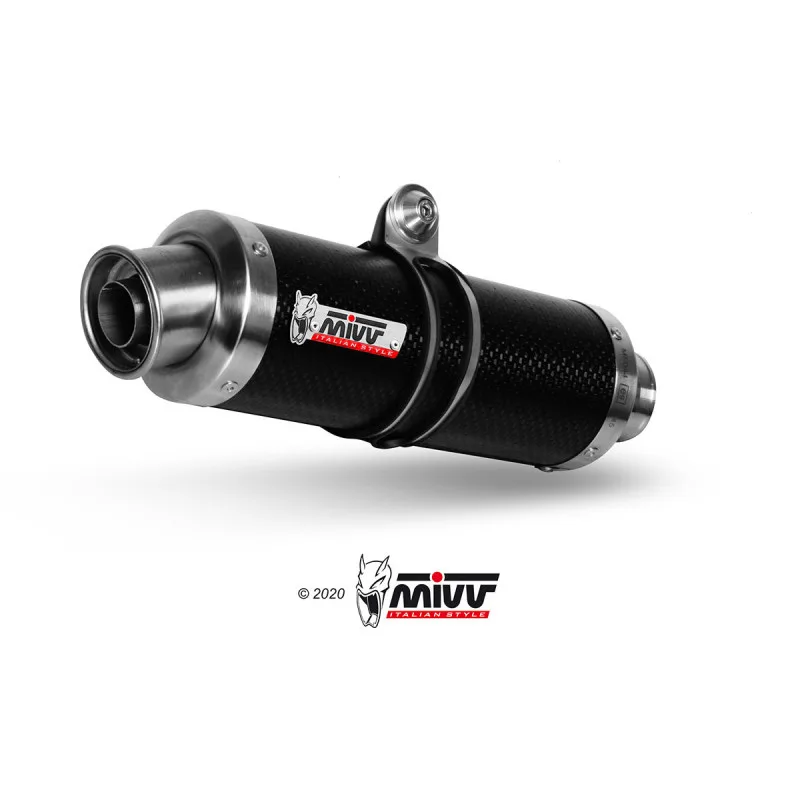 Mivv Slip-On GP carbon Yamaha FZS 1000 Fazer 2001-05