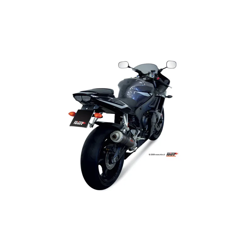 Mivv Slip-On GP carbon Yamaha YZF 600 R6 2003-05 - Imagen 3